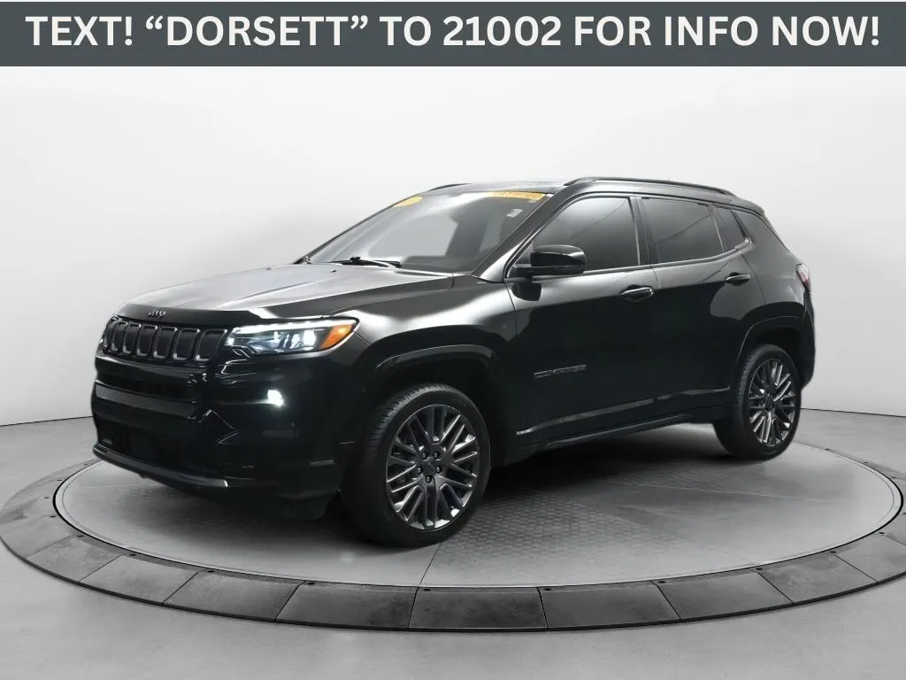 Black 2022 Jeep Compass High Altitude for sale in Terre Haute, IN