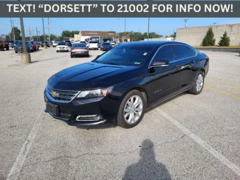 Black 2019 Chevrolet Impala LT for sale in Terre Haute, IN
