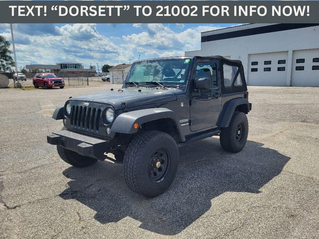 Gray 2017 Jeep Wrangler Sport for sale in Terre Haute, IN