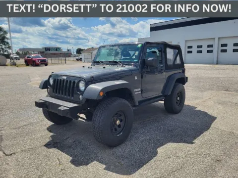 Gray 2017 Jeep Wrangler Sport for sale in Terre Haute, IN