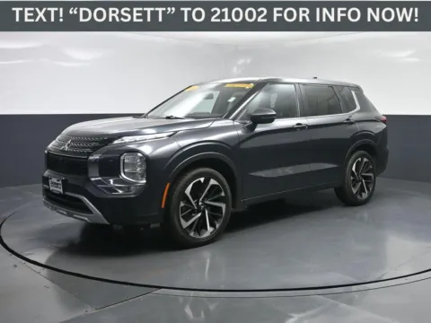 Gray 2024 Mitsubishi Outlander SE Black Edition w/Pano Roof for sale in Terre Haute, IN