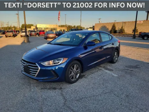 Blue 2017 Hyundai Elantra SE for sale in Terre Haute, IN
