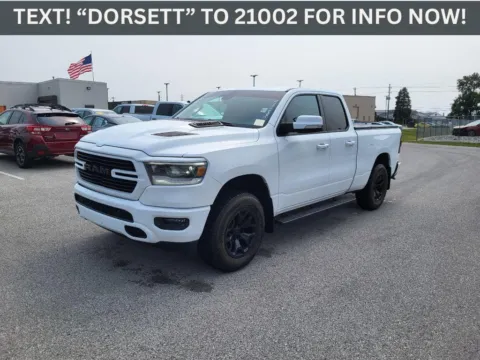 White 2020 Ram 1500 Sport for sale in Terre Haute, IN