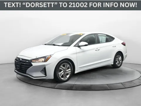 White 2019 Hyundai Elantra SEL for sale in Terre Haute, IN