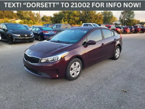 Red 2017 Kia Forte LX for sale in Terre Haute, IN