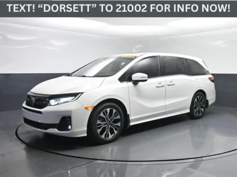 White 2025 Honda Odyssey Elite for sale in Terre Haute, IN
