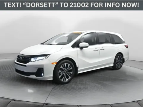 White 2025 Honda Odyssey Elite for sale in Terre Haute, IN