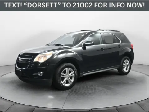 Black 2012 Chevrolet Equinox LT w/2LT for sale in Terre Haute, IN