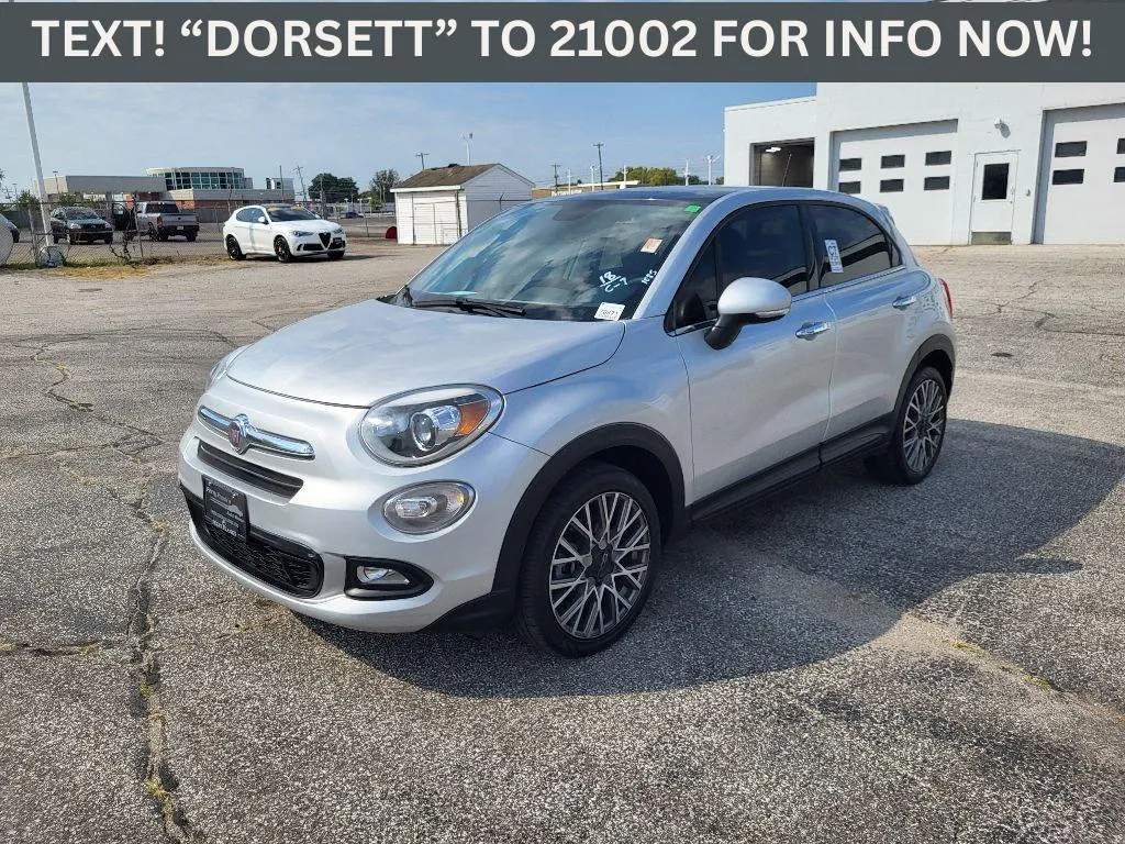 Silver 2018 Fiat 500X Lounge for sale in Terre Haute, IN