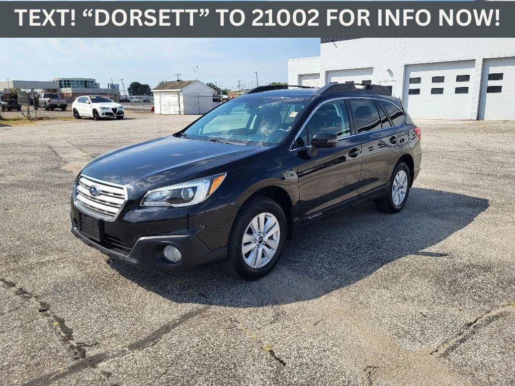 Black 2017 Subaru Outback Premium for sale in Terre Haute, IN