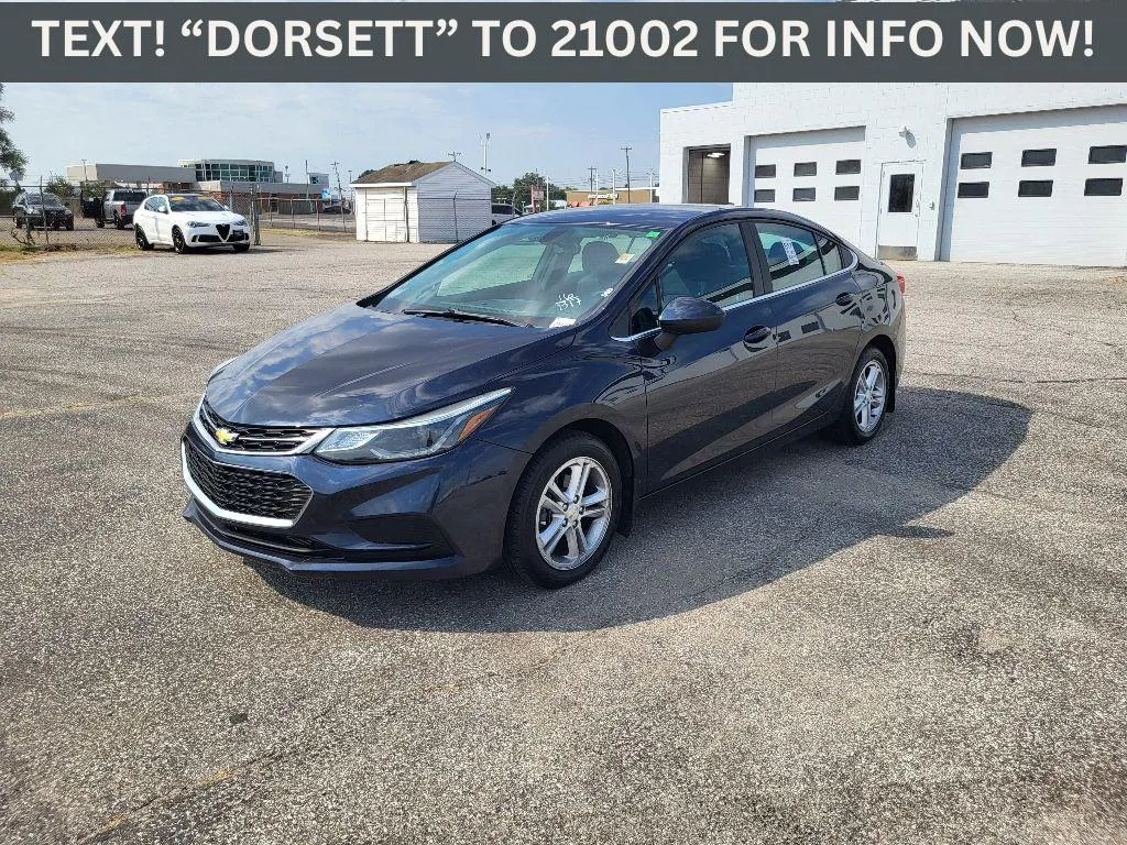 Blue 2016 Chevrolet Cruze LT for sale in Terre Haute, IN
