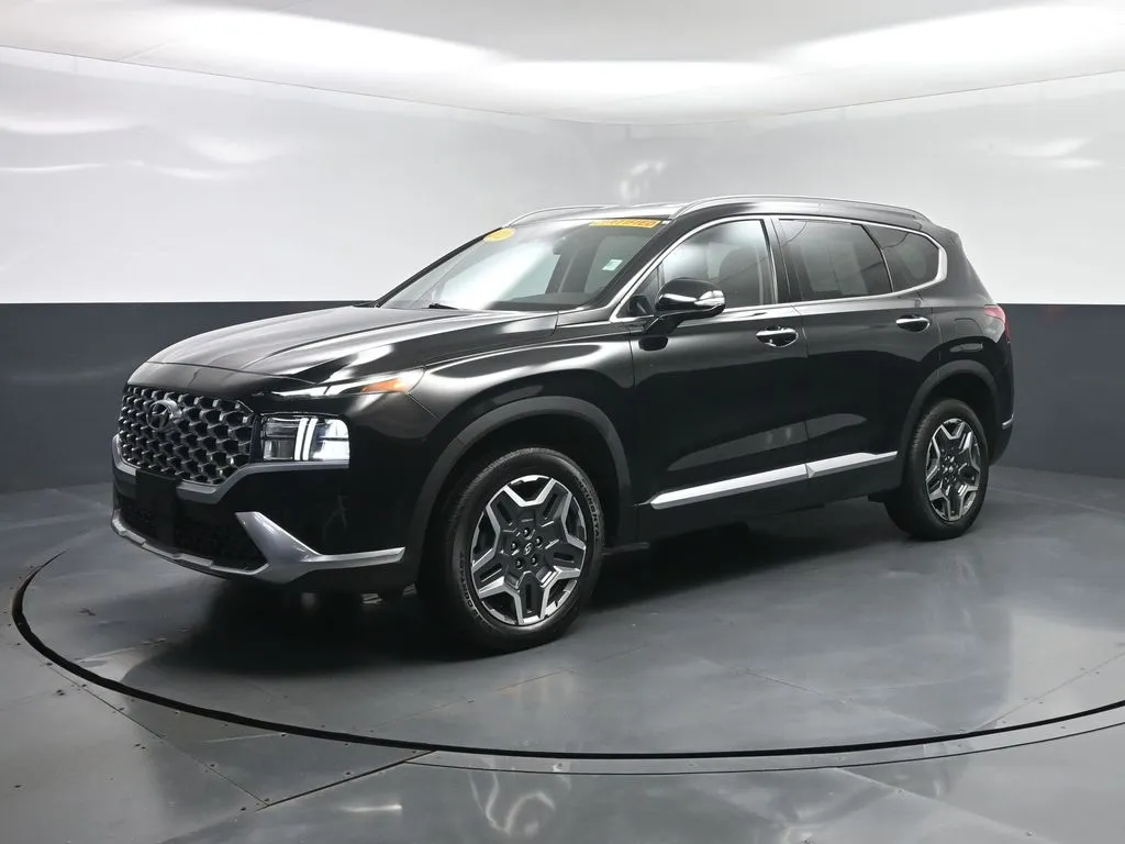 Black 2023 Hyundai Santa Fe Plug-In Hybrid SEL Convenience for sale in Terre Haute, IN