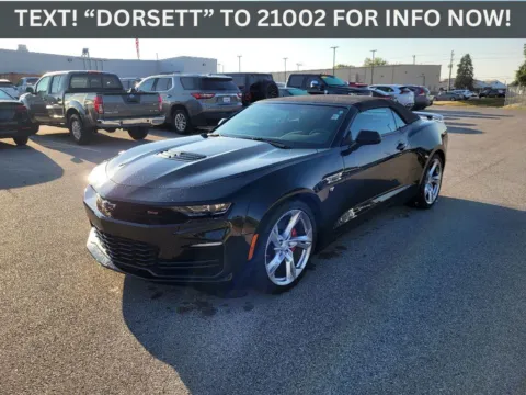 Black 2023 Chevrolet Camaro 1SS for sale in Terre Haute, IN