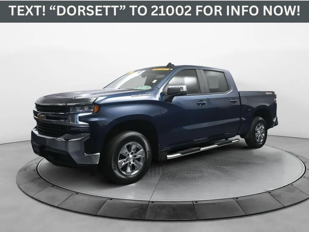 Blue 2022 Chevrolet Silverado 1500 LT for sale in Terre Haute, IN