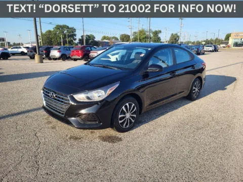 Black 2019 Hyundai Accent SE for sale in Terre Haute, IN