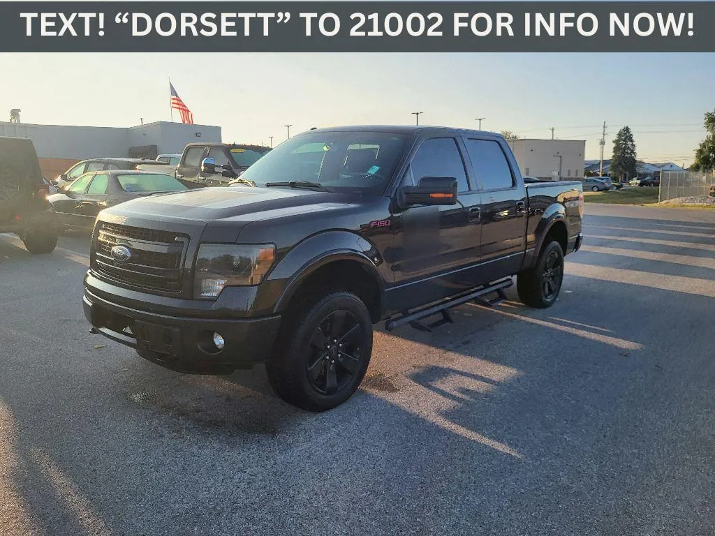 Black 2013 Ford F-150 FX4 for sale in Terre Haute, IN