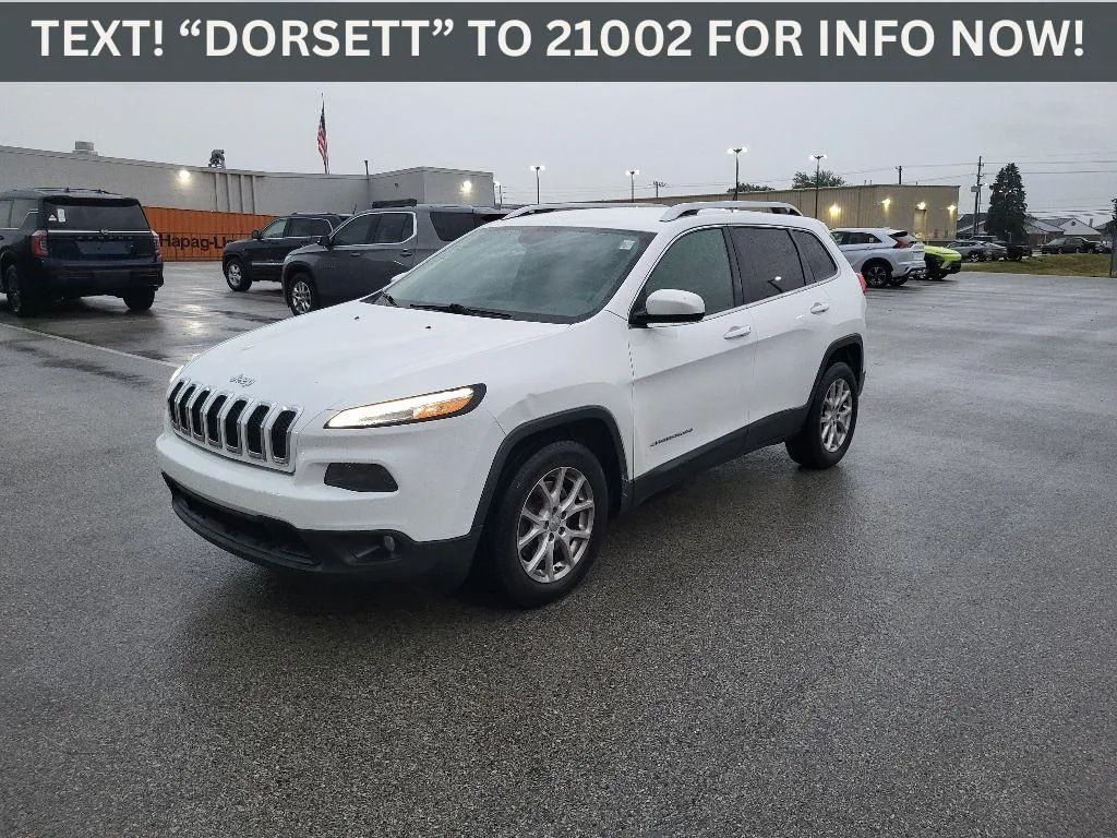 White 2014 Jeep Cherokee Latitude for sale in Terre Haute, IN