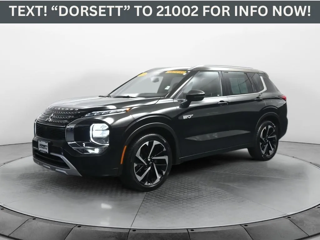 Black 2023 Mitsubishi Outlander PHEV 40th Anniversary for sale in Terre Haute, IN
