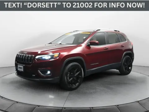 Red 2021 Jeep Cherokee Limited for sale in Terre Haute, IN