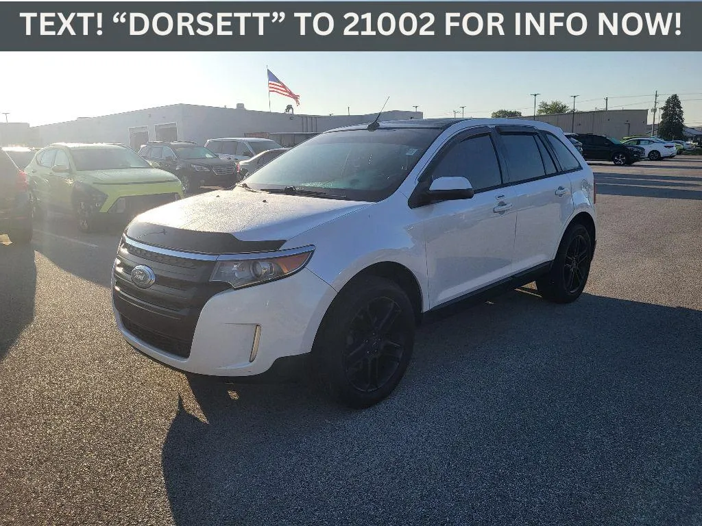 White 2013 Ford Edge SEL for sale in Terre Haute, IN