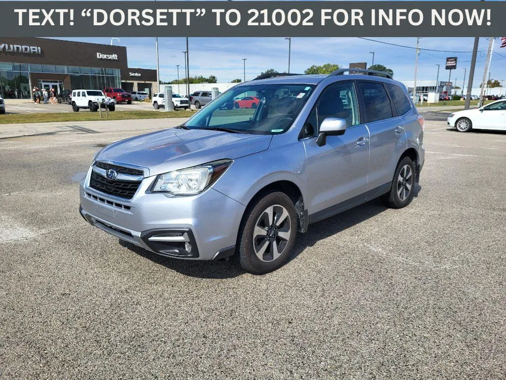 Silver 2018 Subaru Forester Limited for sale in Terre Haute, IN