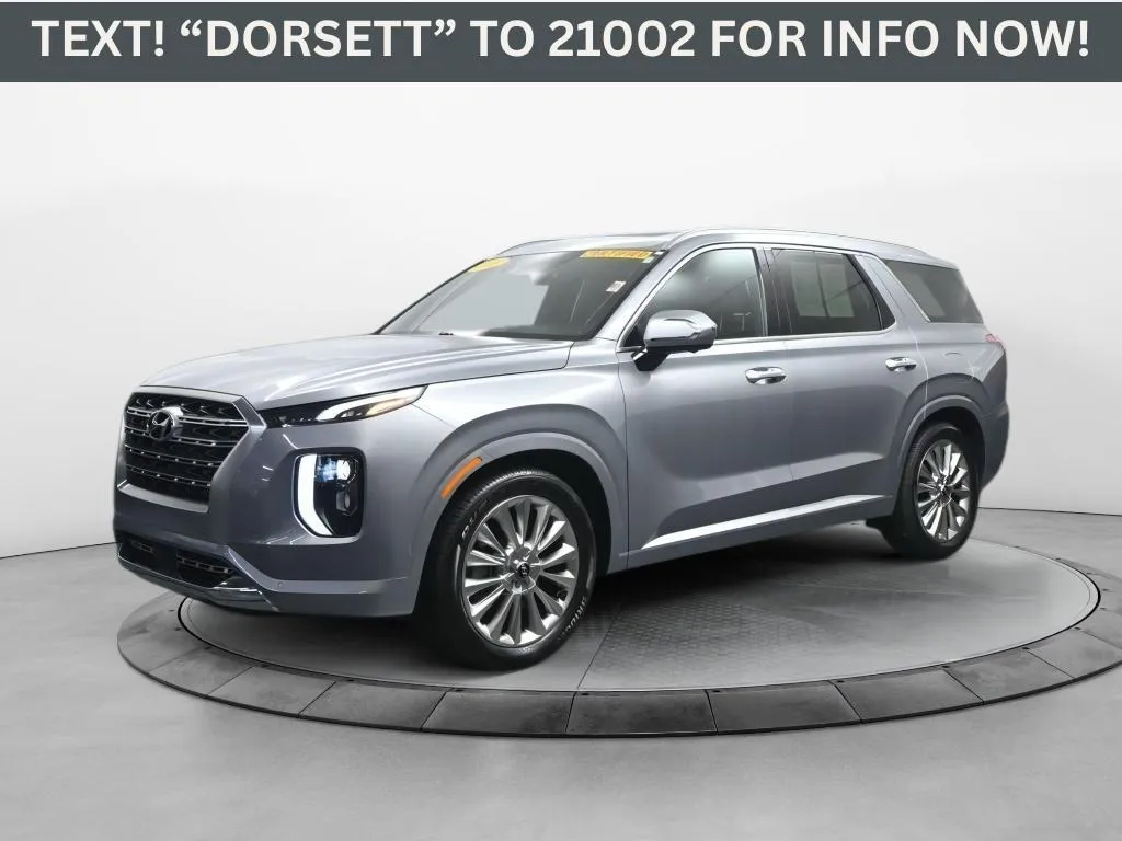 Silver 2020 Hyundai Palisade Limited for sale in Terre Haute, IN