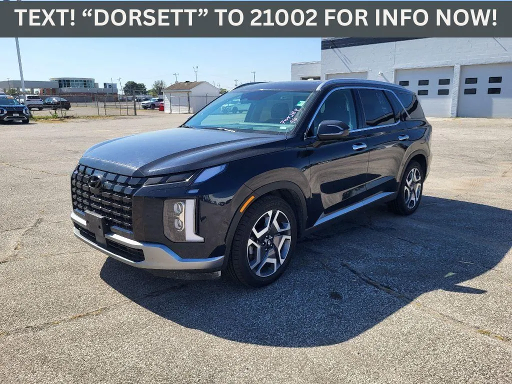 Blue 2024 Hyundai Palisade Limited for sale in Terre Haute, IN