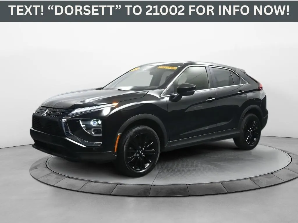 Black 2024 Mitsubishi Eclipse Cross LE for sale in Terre Haute, IN