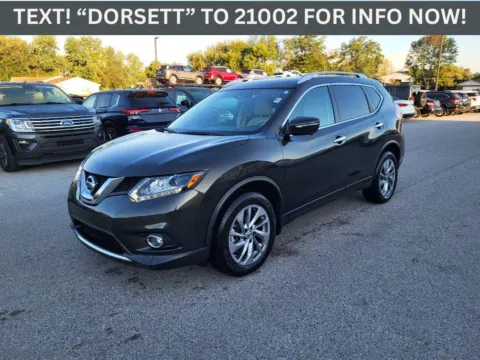 Green 2015 Nissan Rogue SL for sale in Terre Haute, IN