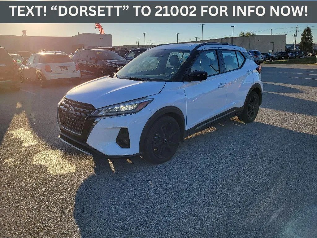 White 2024 Nissan Kicks SR for sale in Terre Haute, IN