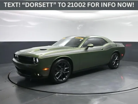 Green 2022 Dodge Challenger SXT for sale in Terre Haute, IN