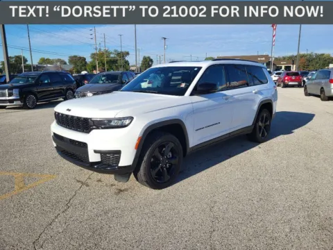 White 2023 Jeep Grand Cherokee L Altitude for sale in Terre Haute, IN