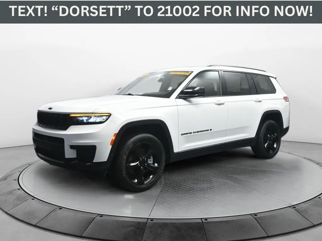 White 2023 Jeep Grand Cherokee L Altitude for sale in Terre Haute, IN