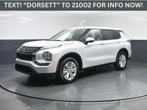 White 2025 Mitsubishi Outlander ES for sale in Terre Haute, IN