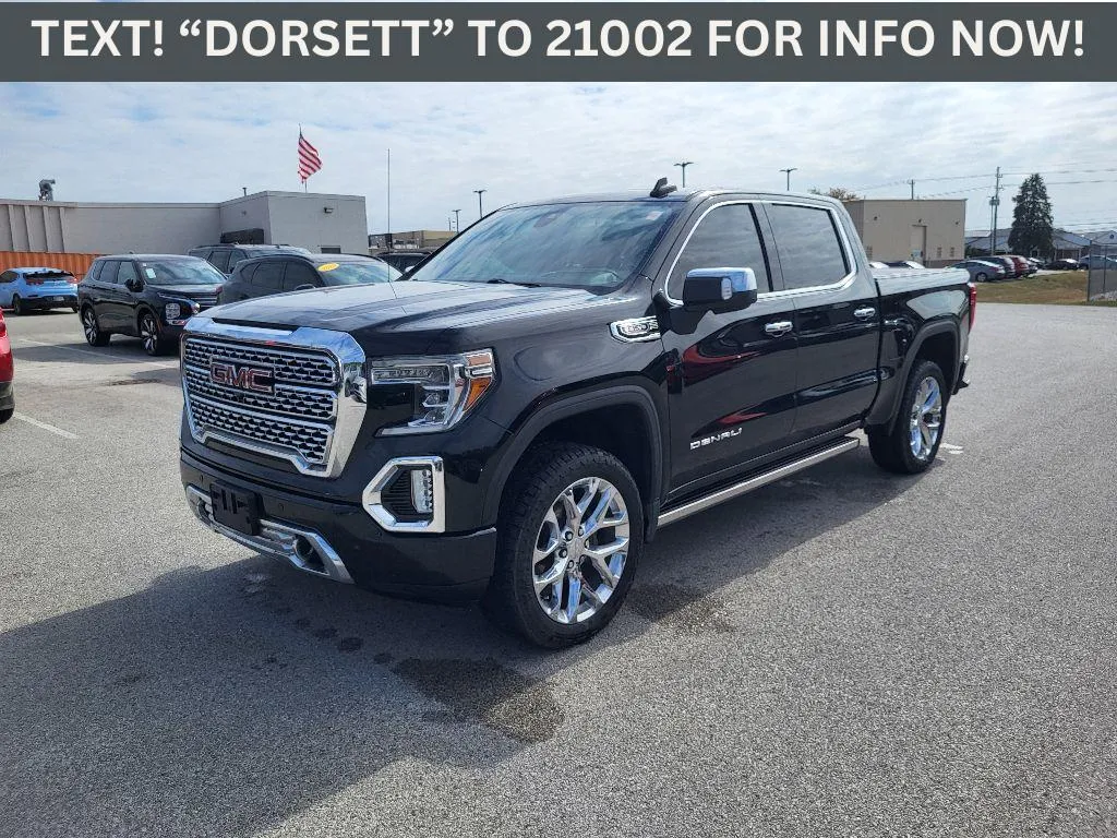 Black 2019 GMC Sierra 1500 Denali for sale in Terre Haute, IN