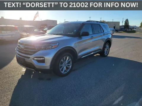 Silver 2020 Ford Explorer XLT for sale in Terre Haute, IN