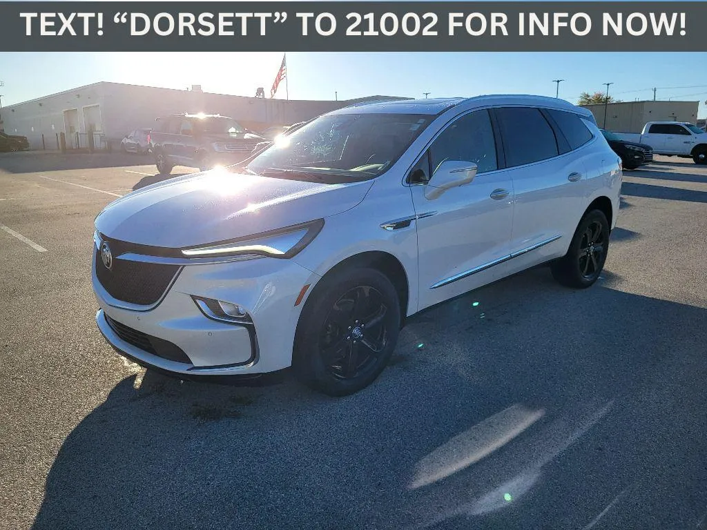 White 2023 Buick Enclave Essence for sale in Terre Haute, IN