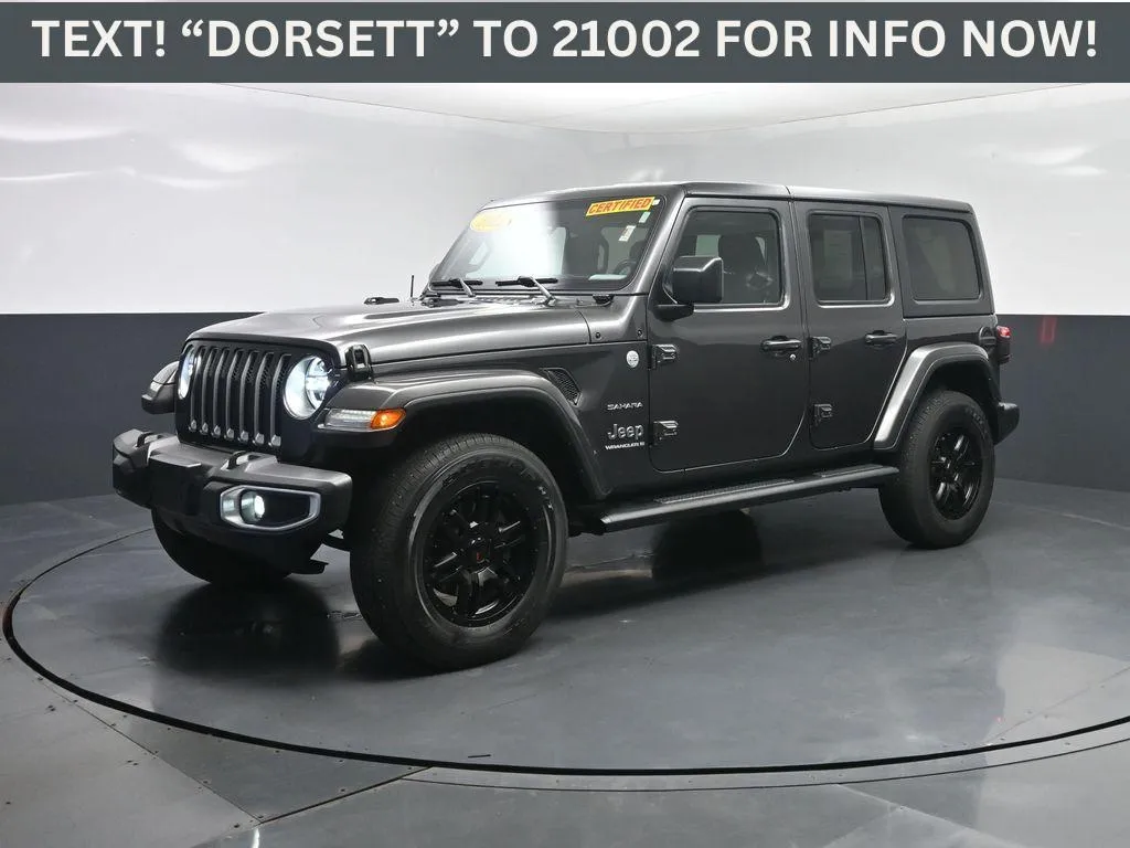 Gray 2023 Jeep Wrangler Sahara for sale in Terre Haute, IN
