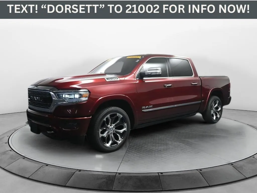 Red 2019 Ram 1500 Limited for sale in Terre Haute, IN