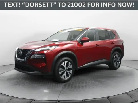 Red 2023 Nissan Rogue SV for sale in Terre Haute, IN