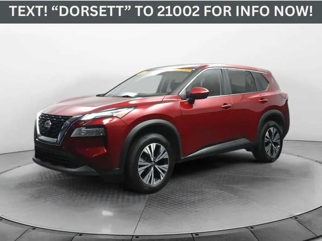 Red 2023 Nissan Rogue SV for sale in Terre Haute, IN