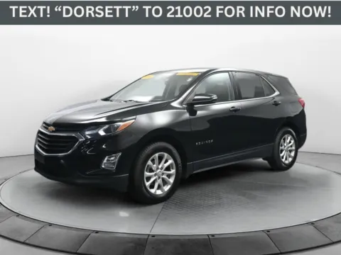 Black 2018 Chevrolet Equinox LT for sale in Terre Haute, IN