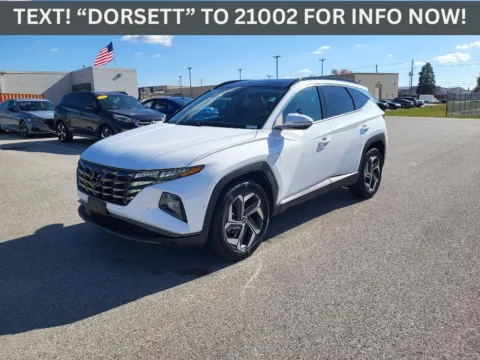 White 2024 Hyundai Tucson Limited for sale in Terre Haute, IN