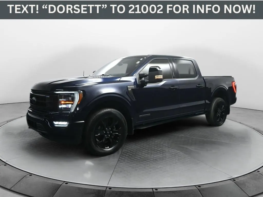 Blue 2023 Ford F-150 Platinum for sale in Terre Haute, IN