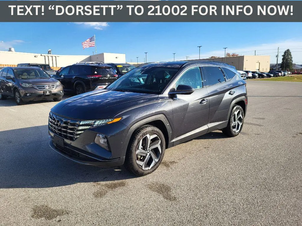 Gray 2024 Hyundai Tucson Limited for sale in Terre Haute, IN