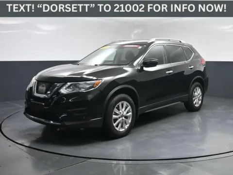 Black 2017 Nissan Rogue SV for sale in Terre Haute, IN