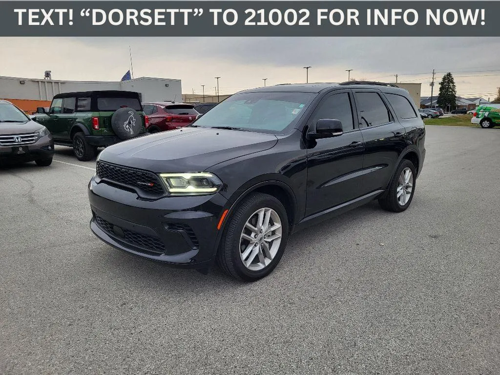 Black 2025 Dodge Durango GT Plus for sale in Terre Haute, IN