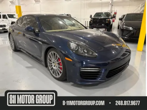 Blue 2015 Porsche Panamera GTS for sale in Troy, MI