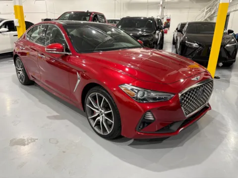 Red 2020 Genesis G70 3.3T AWD for sale in Troy, MI