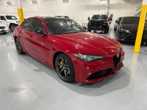 Red 2021 Alfa Romeo Giulia Ti Sport AWD for sale in Troy, MI